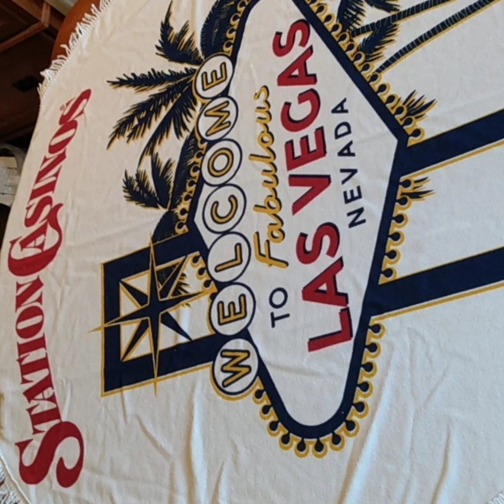 Las Vegas Essentials Round Tablecloth – Terry‎ – 54